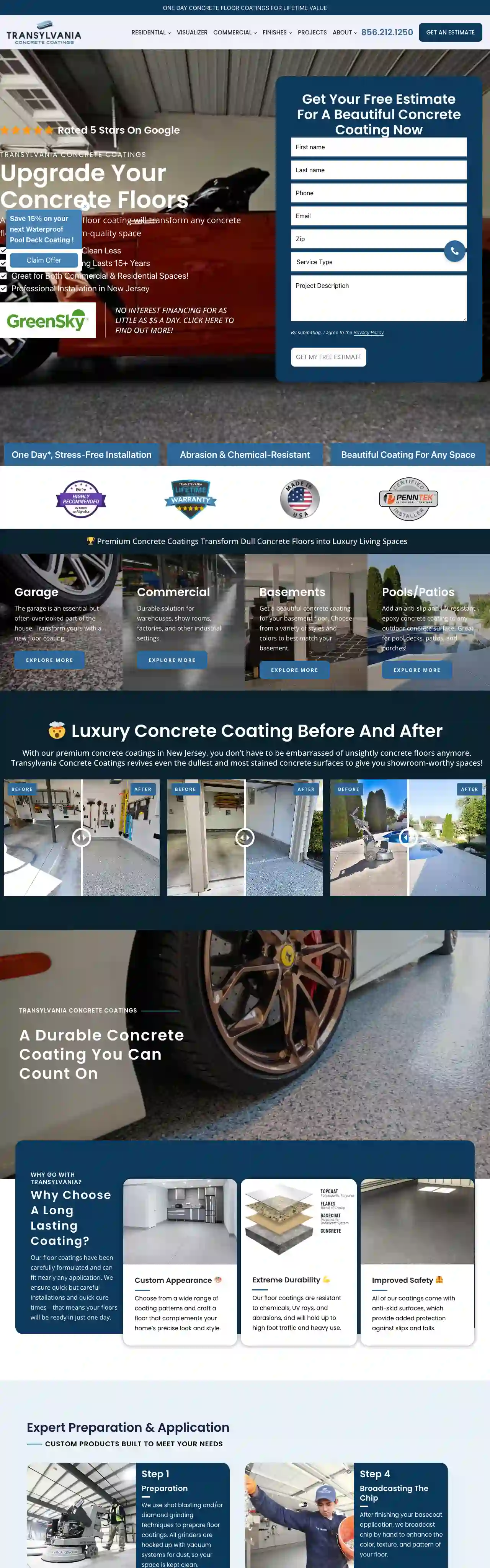 Transylvania Concrete Coatings