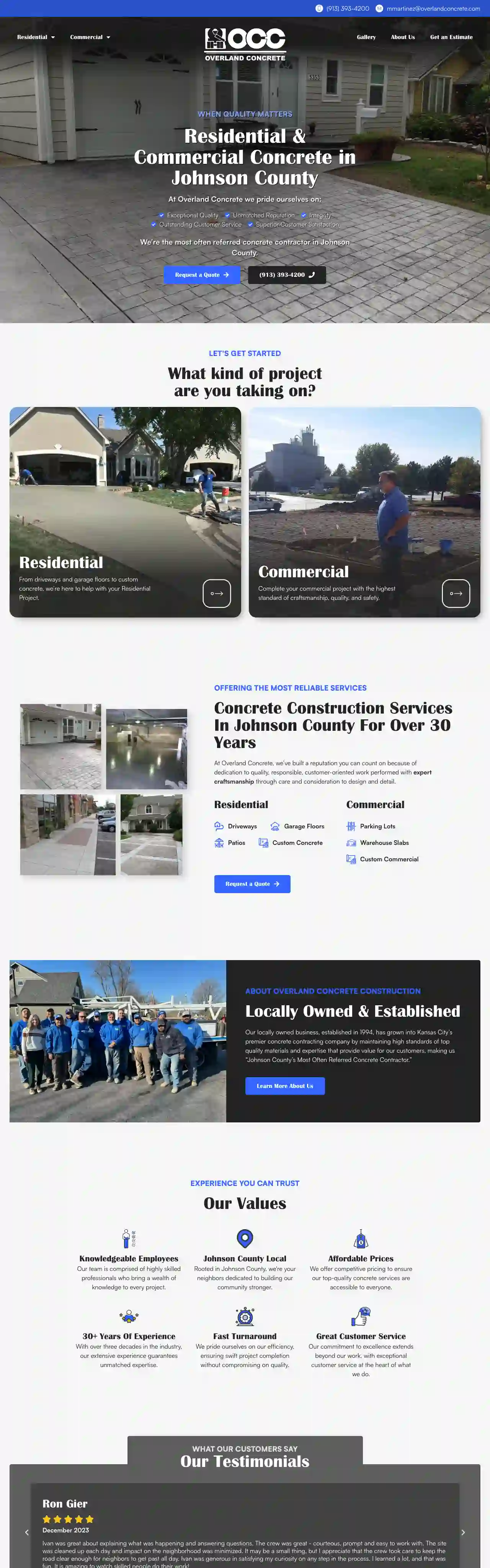 Overland Concrete