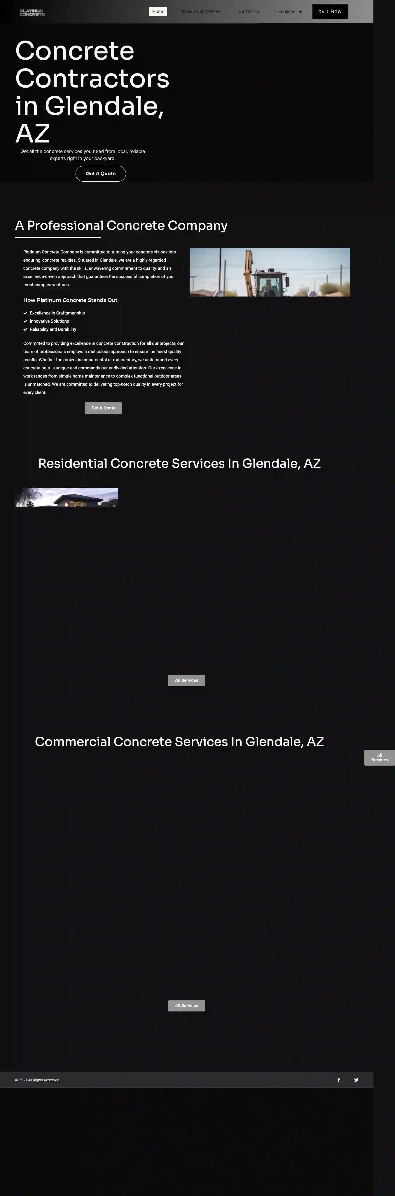 Platinum Concrete Company - Glendale