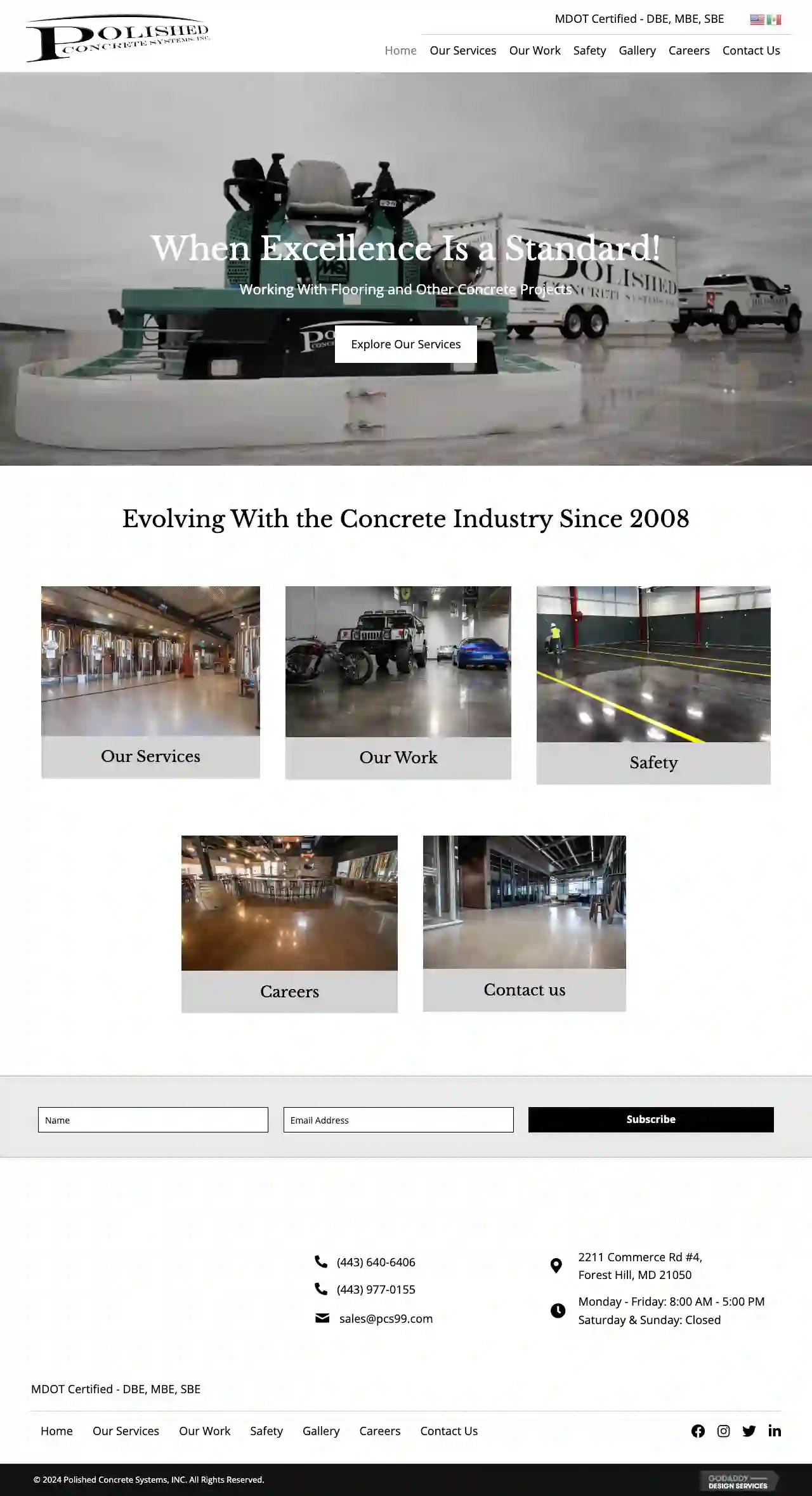 Polished Concrete Systems Inc