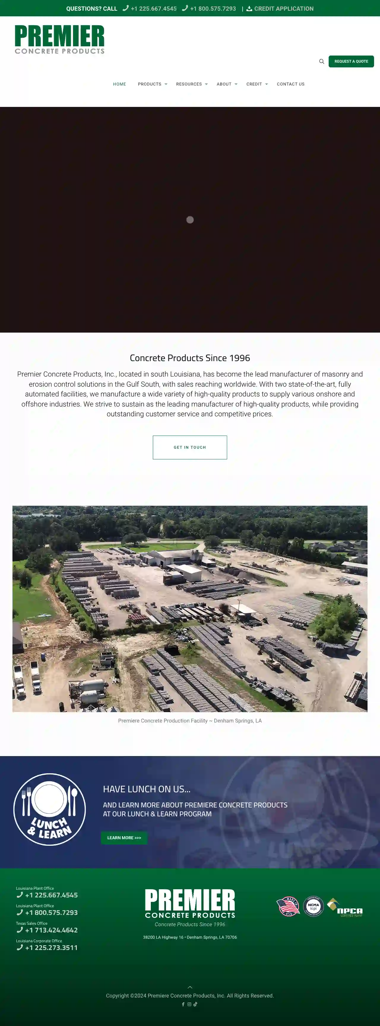 Premier Concrete Products Inc