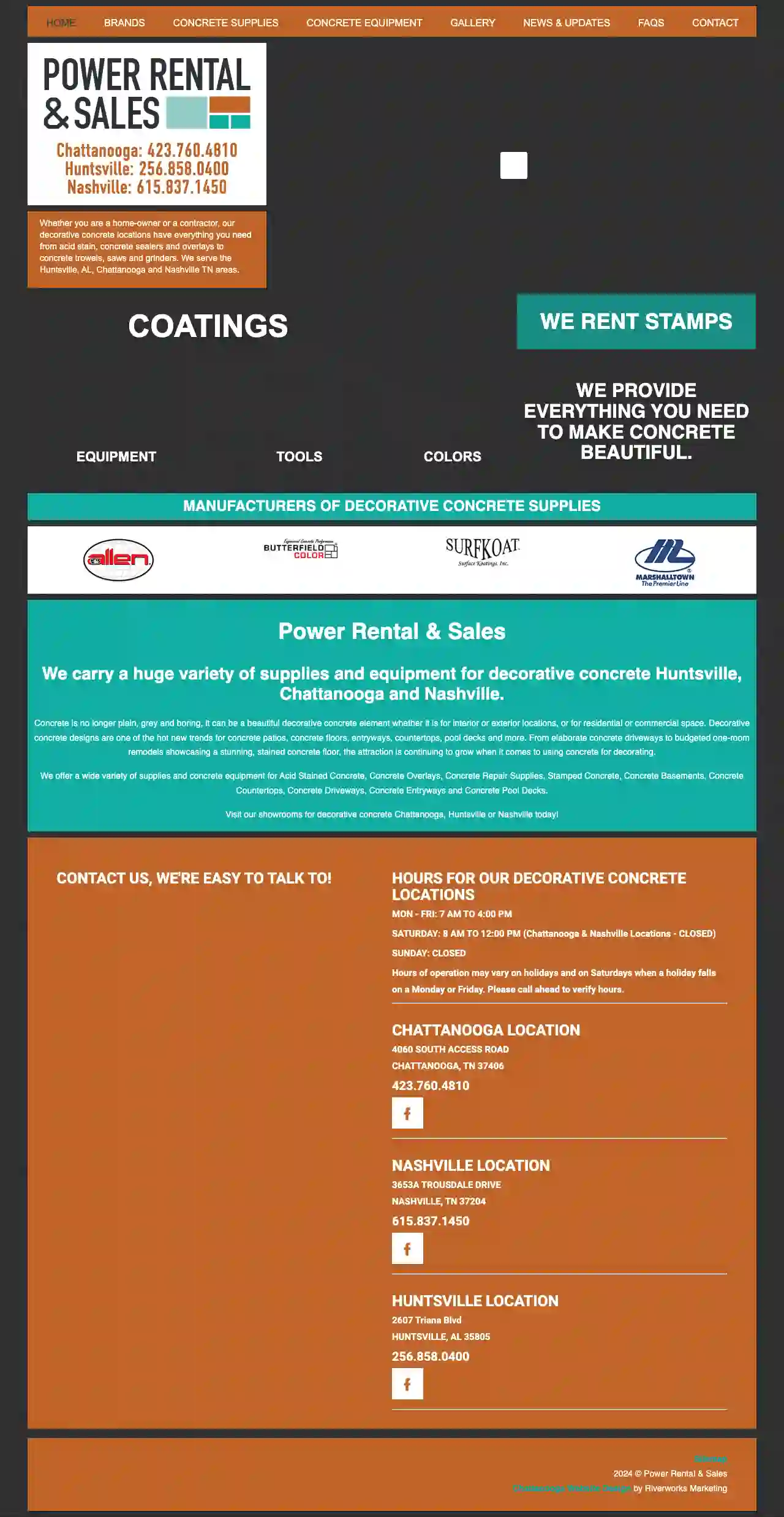 Power Rental and Sales, LLC of Chattanooga