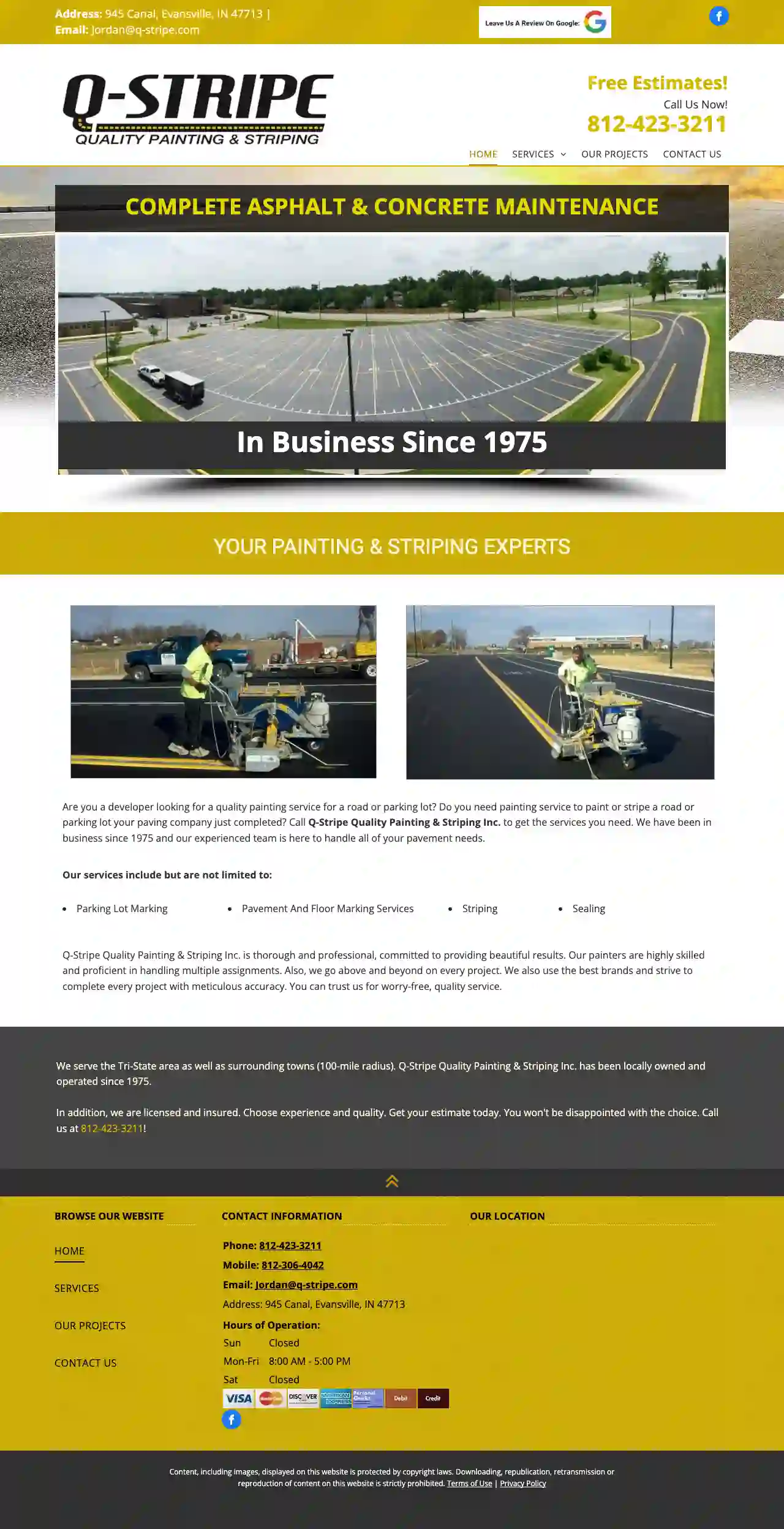 Q-Stripe Quality Painting & Striping Inc