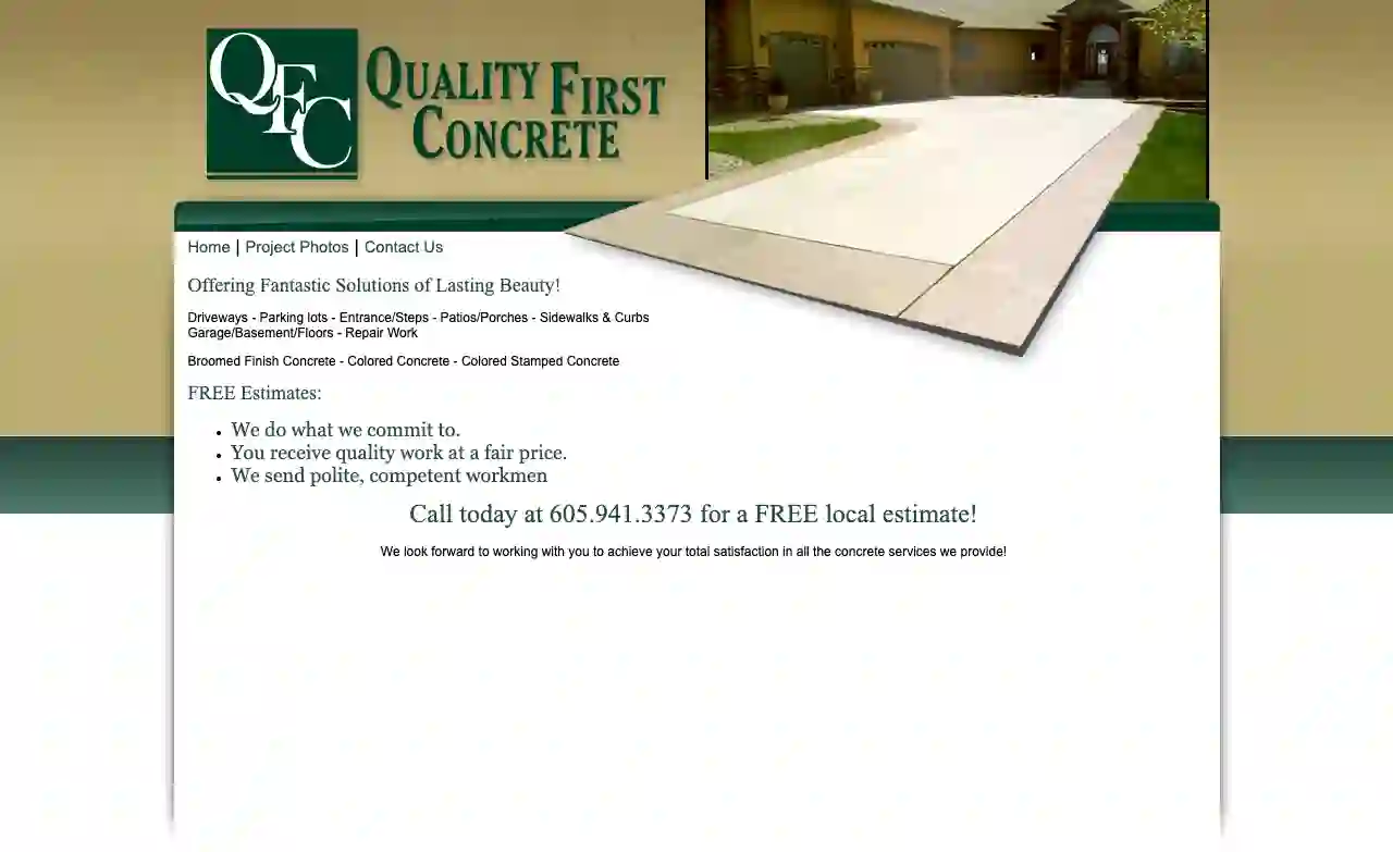 Quality First Concrete Inc