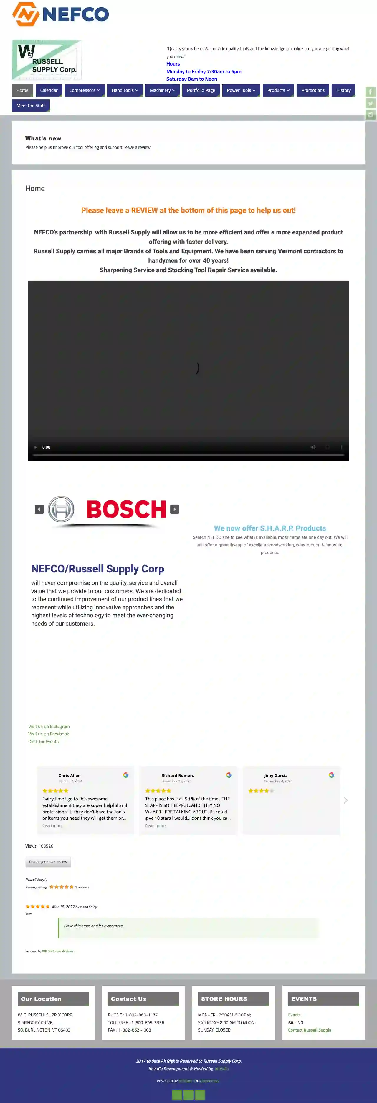 NEFCO dba Russell Supply