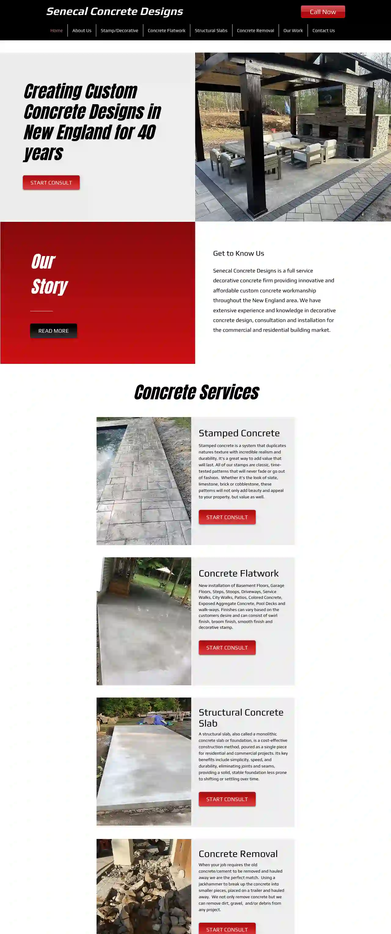 Senecal Concrete Designs