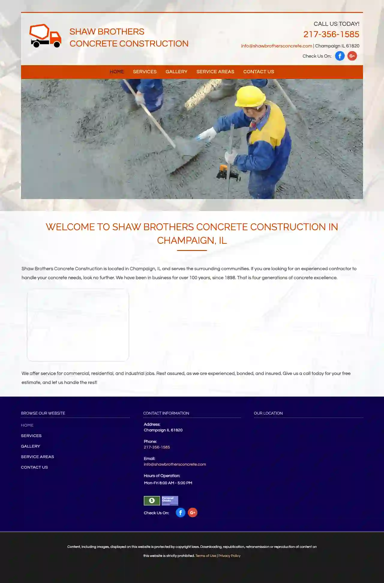 Shaw Brothers Concrete Construction