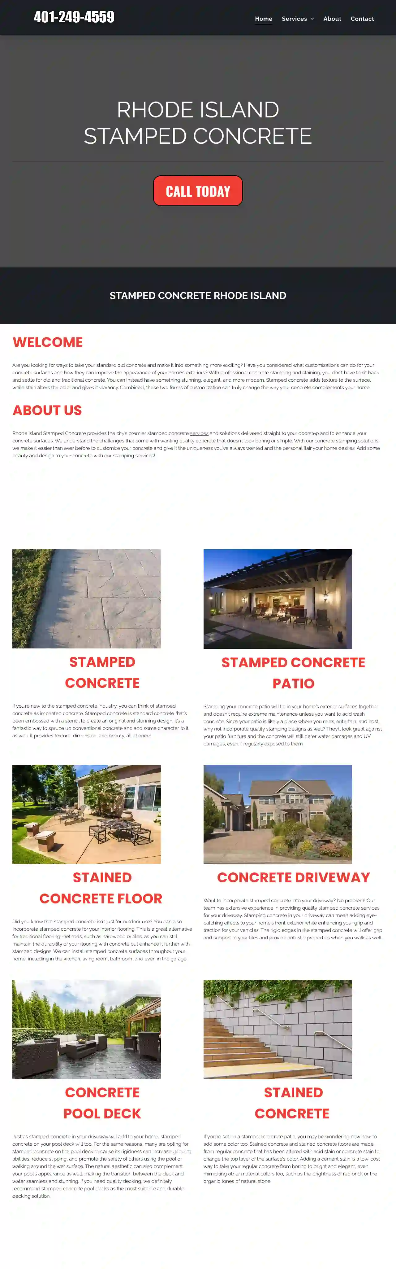 Rhody Stamped Concrete Co.