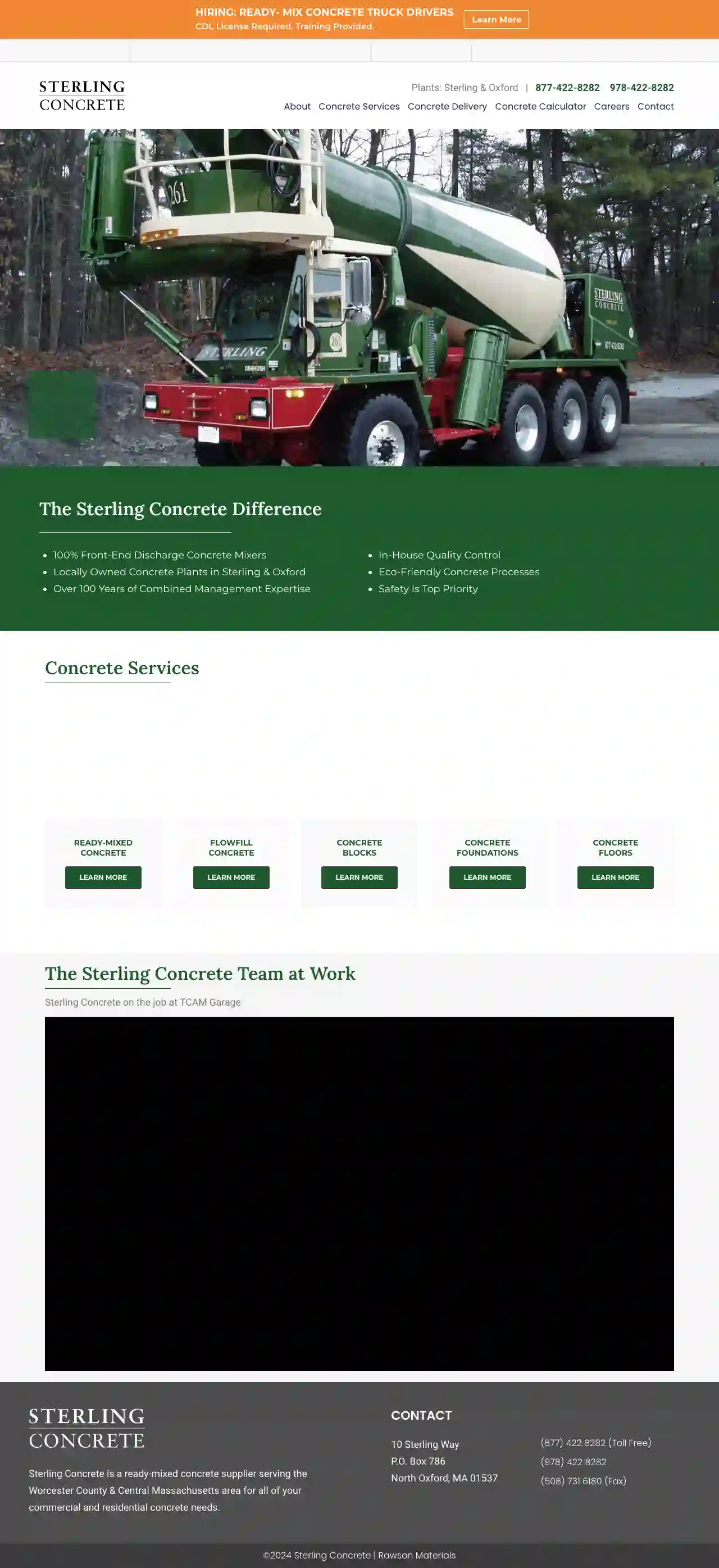 Sterling Concrete Corporation