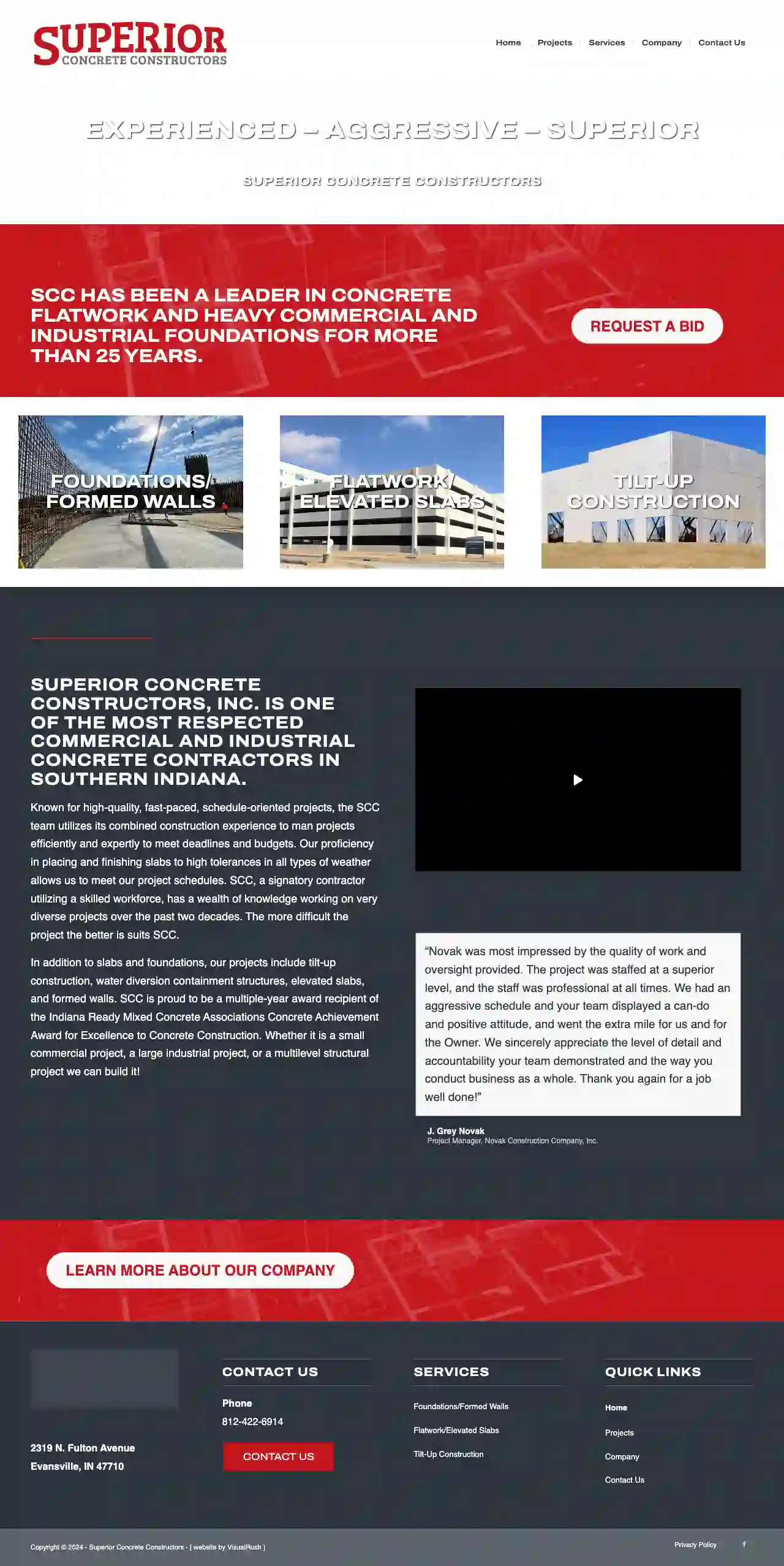 Superior Concrete Constructors