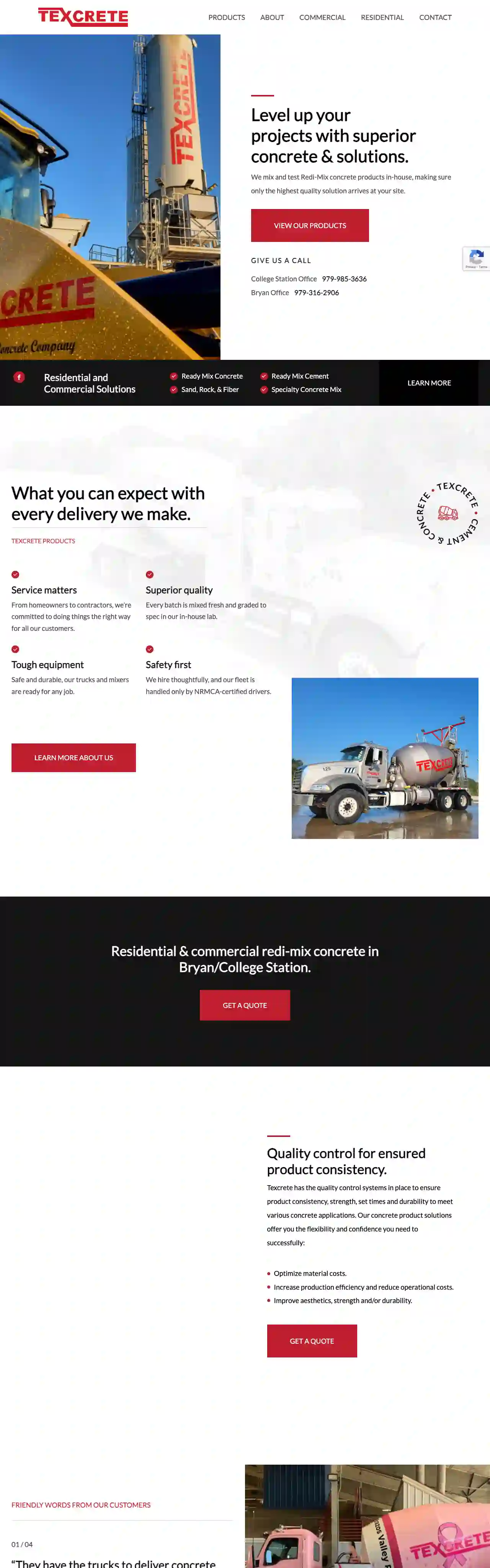 Texcrete Redi-Mix Concrete Company