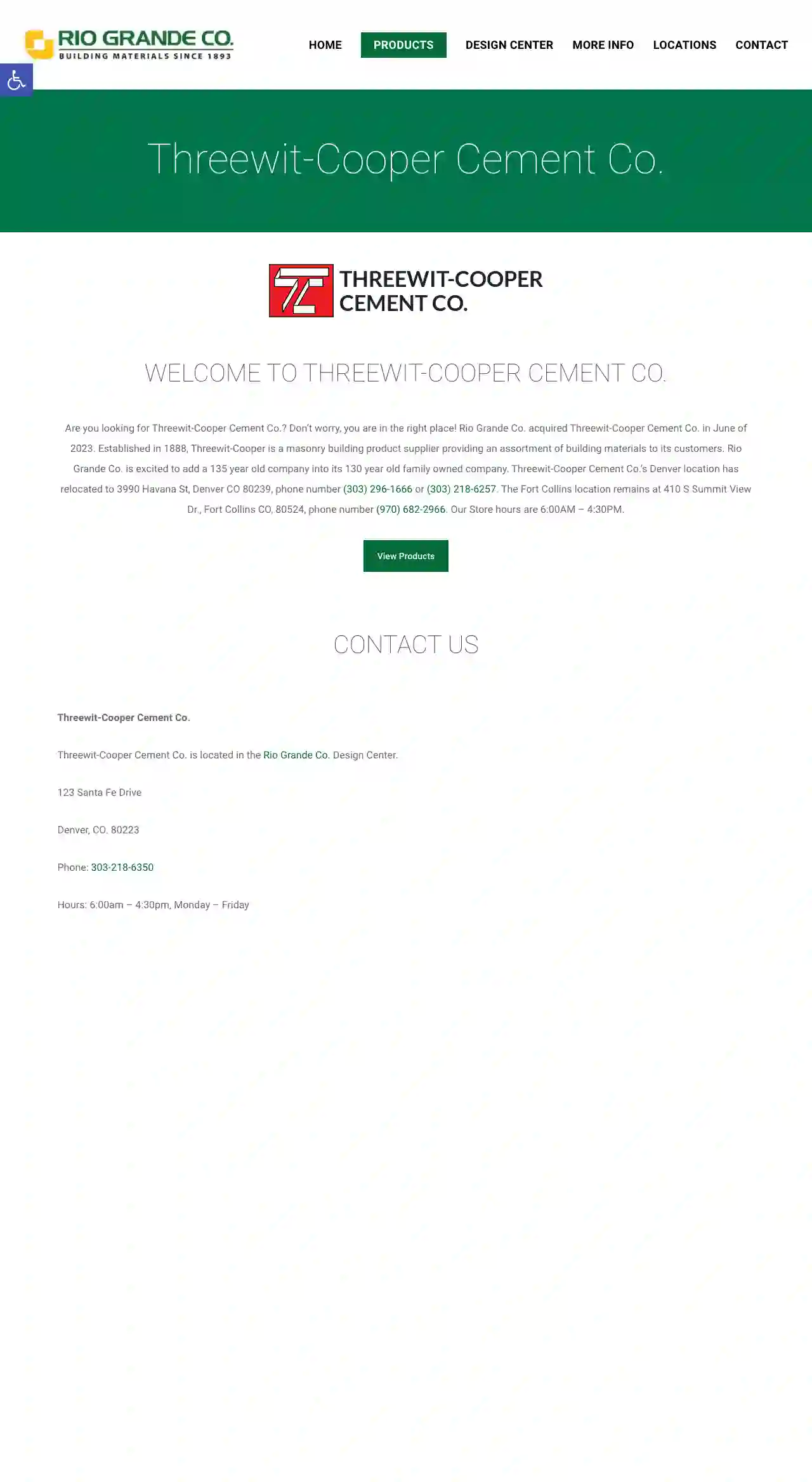 Threewit-Cooper Cement Co