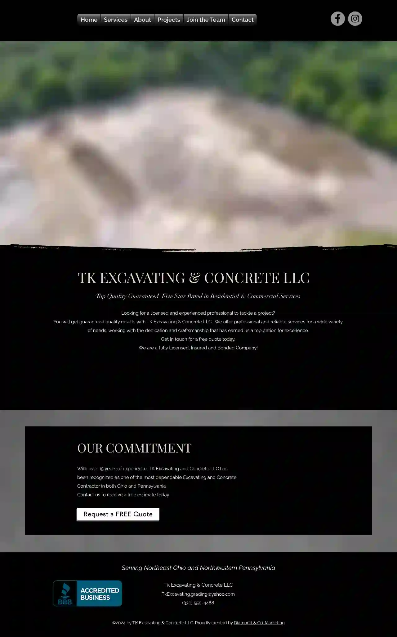 TK Excavating & Concrete