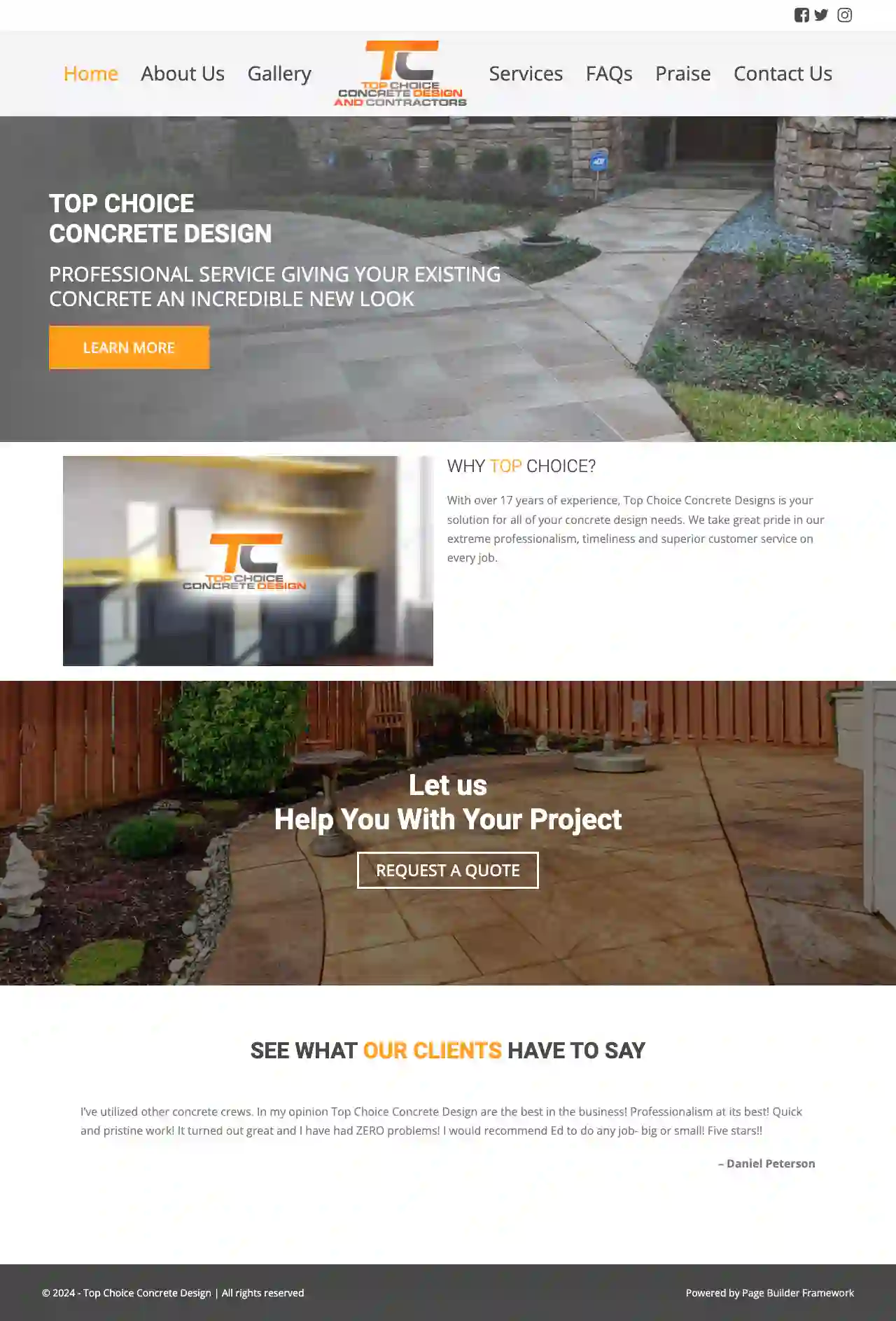 Top Choice Concrete Designs