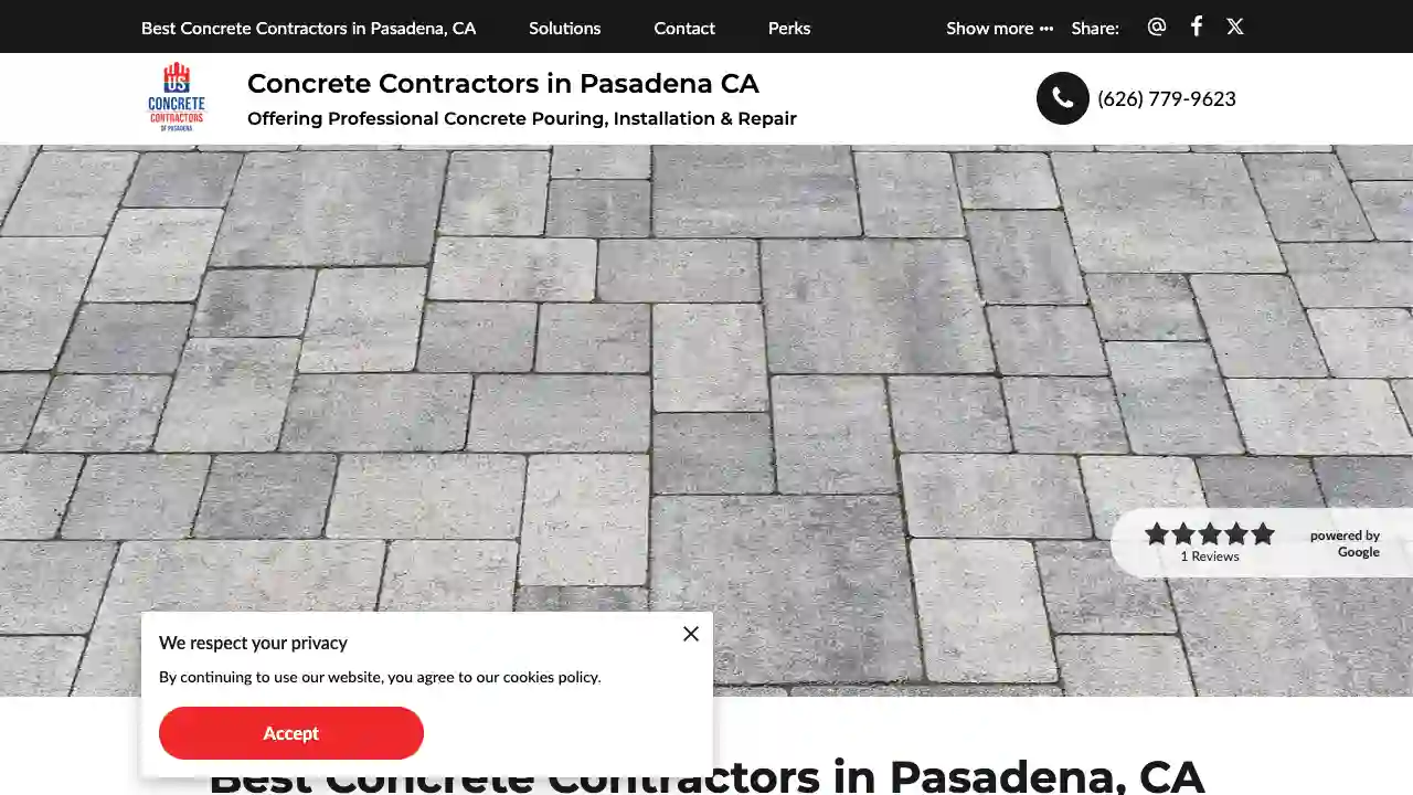 US Concrete Contractors of Pasadena