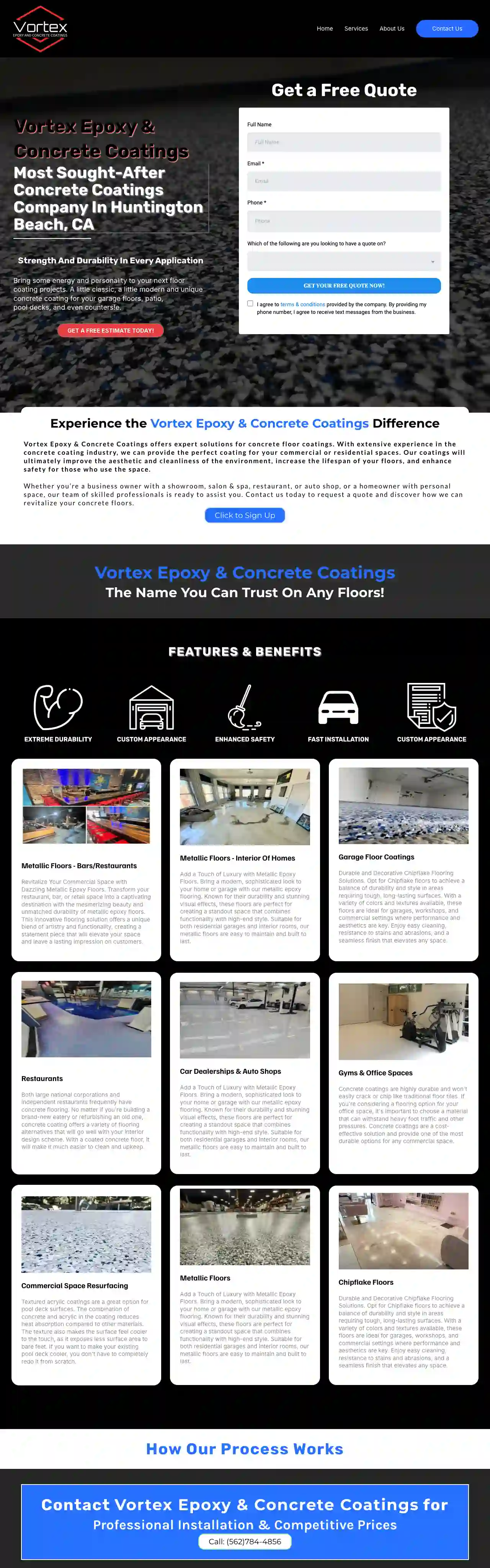 Vortex Epoxy & Concrete Coatings