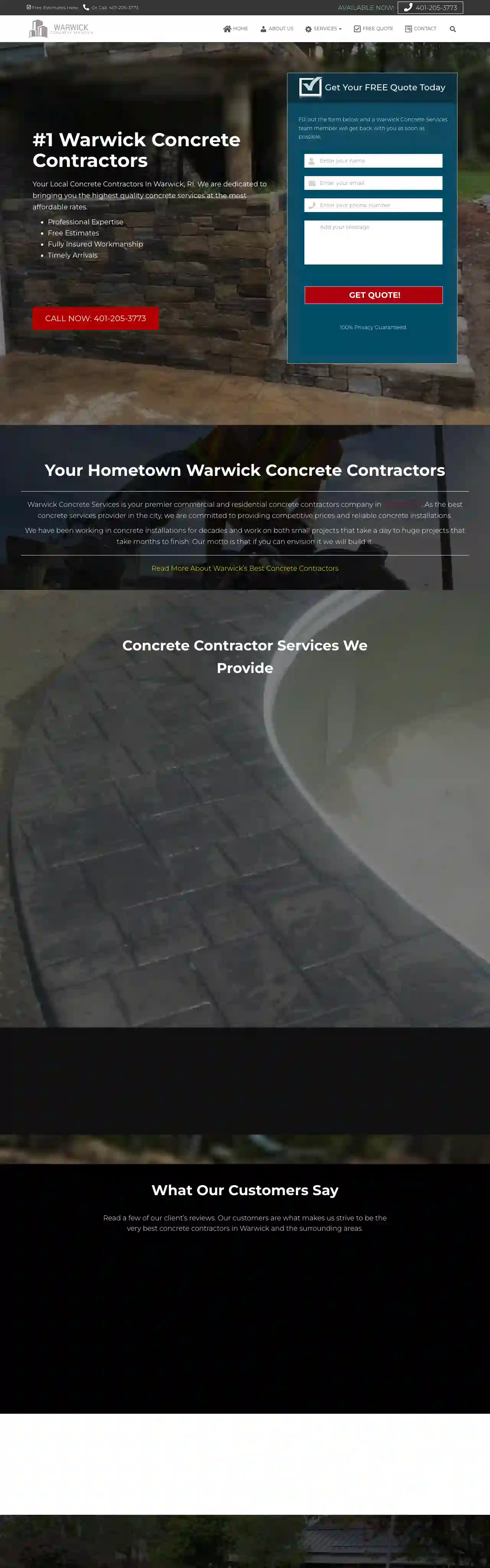 Warwick Concrete Services