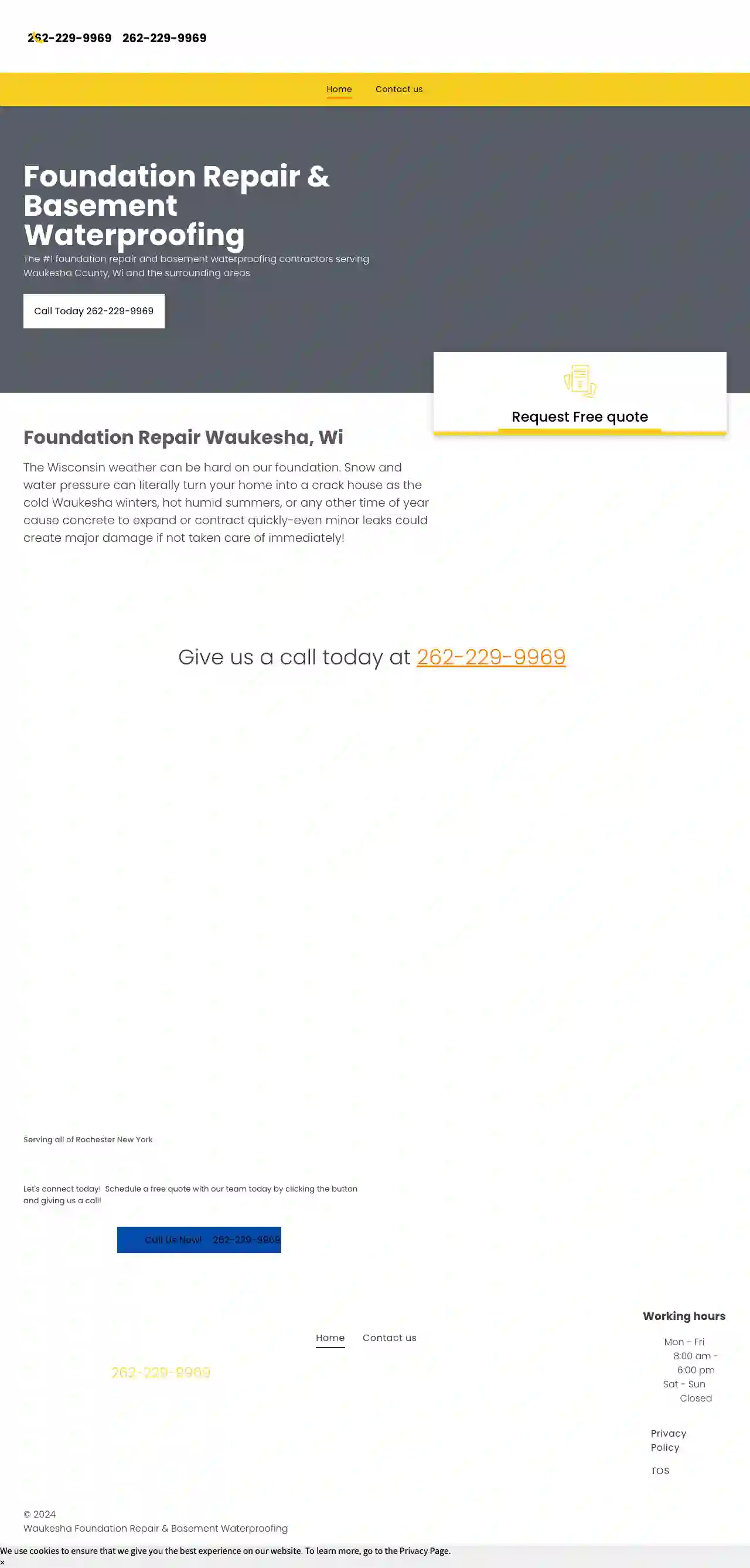 Pro Foundation Repair & Waterproofing Waukesha