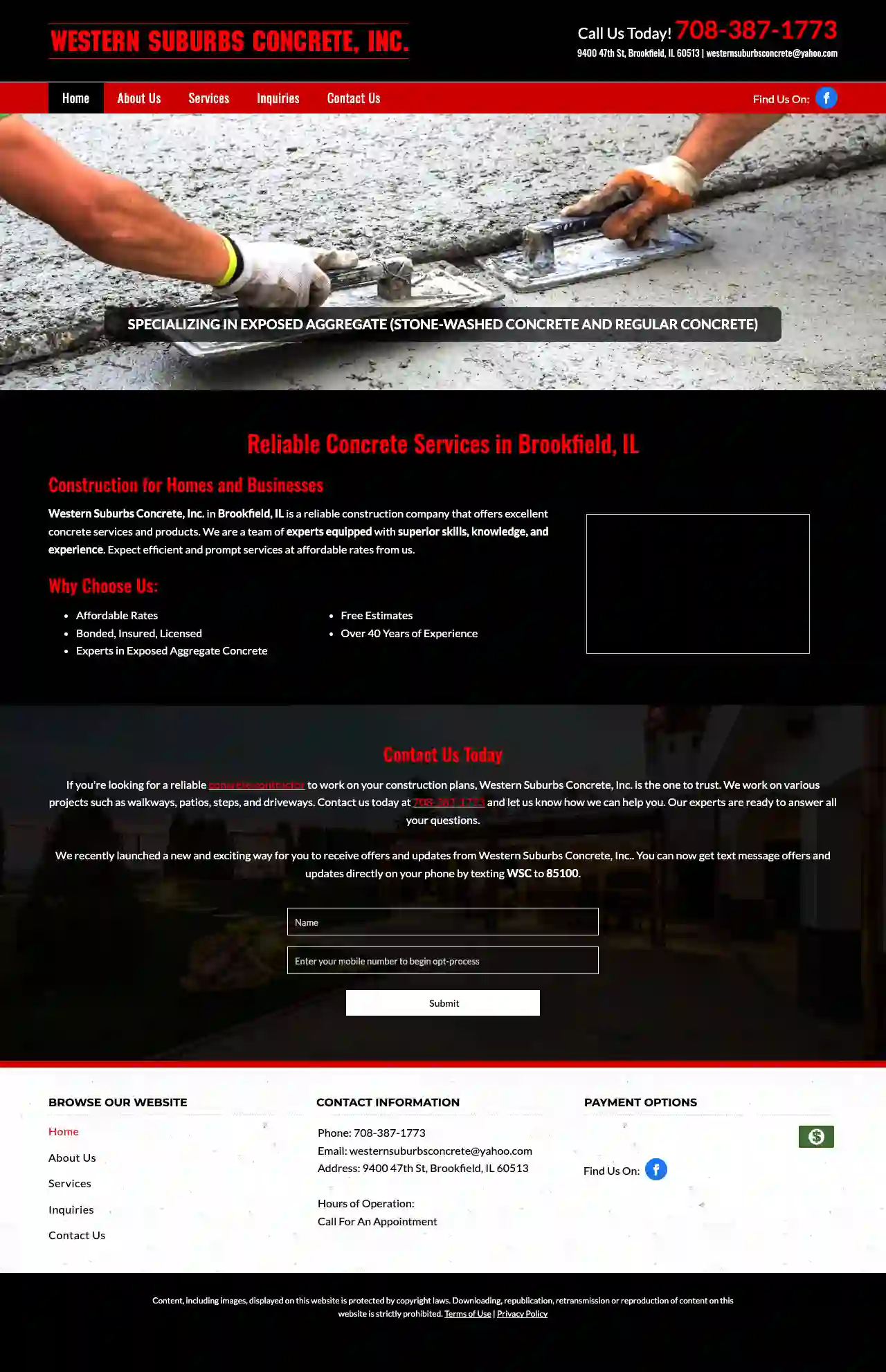 Western Suburbs Concrete Inc