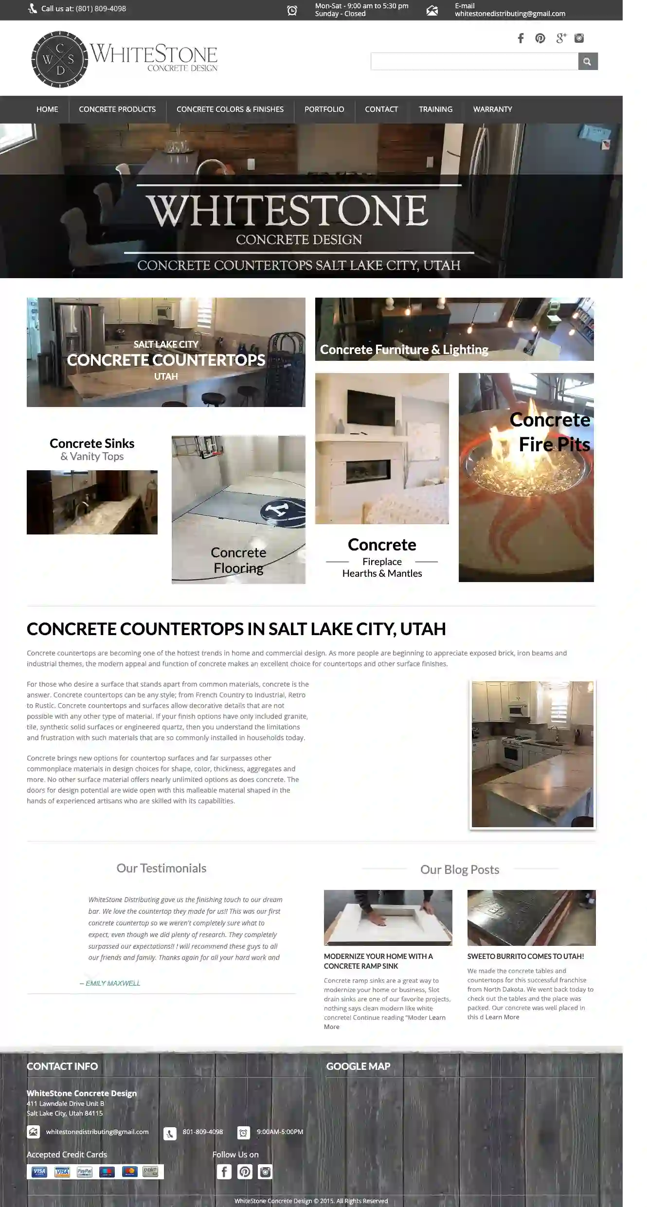 WhiteStone Concrete Design