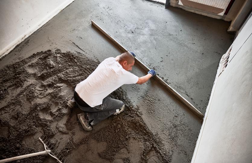 Expert screeding services for smooth and level floors